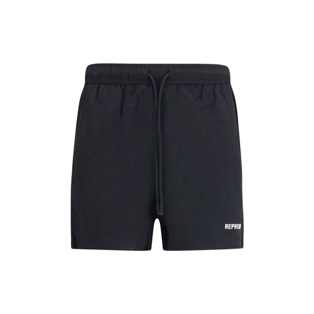 Represent Black Fabric Short And Mini Men's Shorts